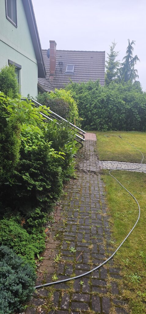 Czyszczenie kostki brukowej