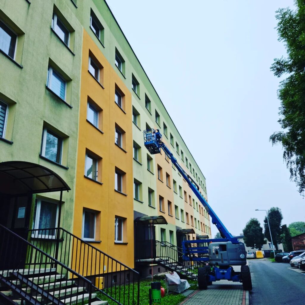 Czyszczenie elewacji